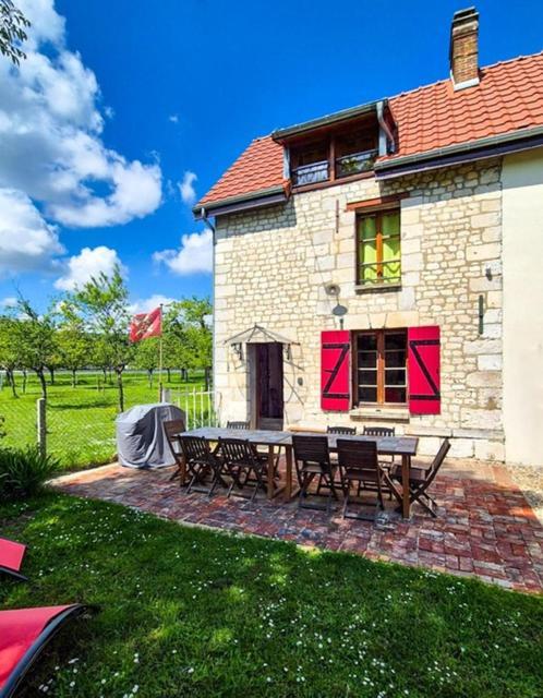 Maison Normande Au Bord De Seine, Le Verger De Pacome Anneville-Ambourville Экстерьер фото